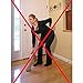 Evelots Magnetic Draft Stopper -2 in 1 Strong Magnets for Iron Door- Metal Clips for Regular Door -Cold Air Draft Blocker - Noise, Dust Stopper -Stay Warmer in Winter-No Need to Bend Down -36 Inches