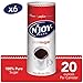 N'Joy Sugar Canister, 20 Ounce (Pack of 6) - 100% Pure Granulated Sugar, Easy Pour Lid, Bulk Size primary