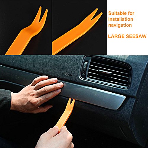 image for TOPNEW 5PCS Auto Trim Removal Tools Fastener Removers Strong Nylon Doo