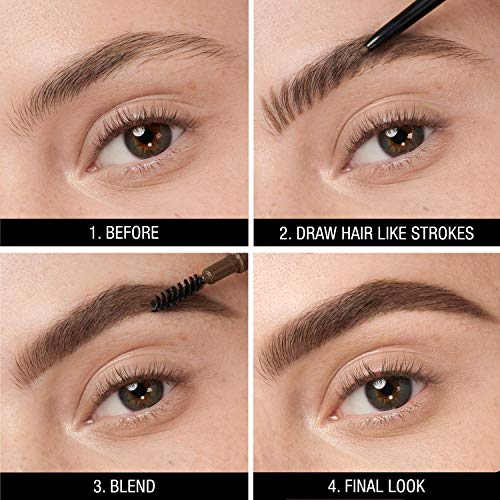 Maybelline Brow Ultra Slim Pencil, Deep Brown - Image 6