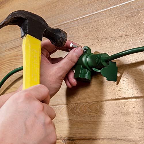 7 Outlet 35 FT Multi Plug Extension Cord Outlets Spaced Every 5 Feet