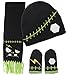 Sourpuss Clothing Scarf Set - Franken Black Infant