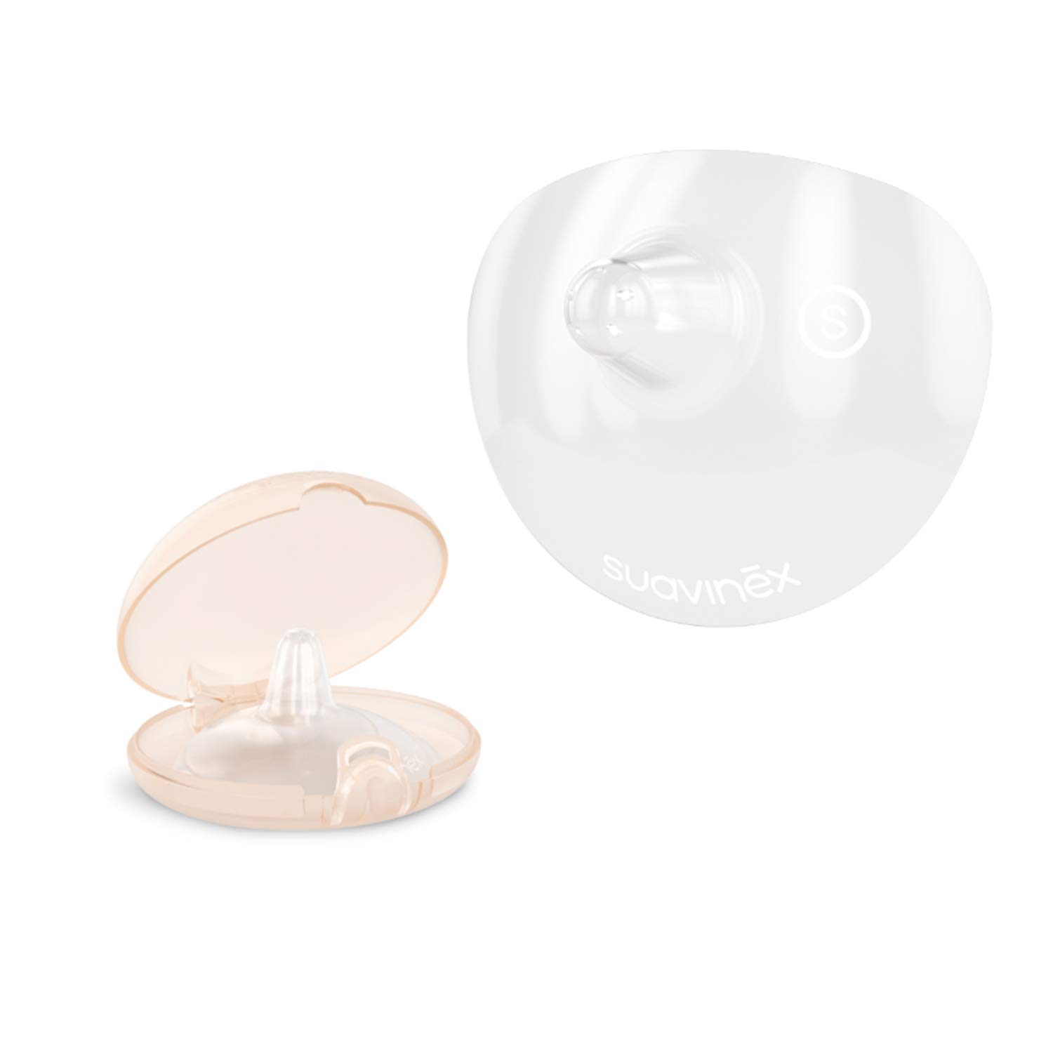 Suavinex Silicone Breast Tips Small Pack of 2