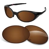 Biyxpiv 1.5MM Replacement Lenses Compatible With Oakley Eye Jacket Redux OO9438 58mm Sunglasses, Anti-Scratch
