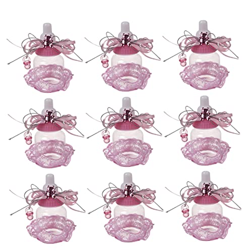 jojofuny 36 pcs Baby Shower Favor Bottle Baby Birthday Candy