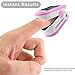 Facelake FL-350 Pulse Oximeter with Carrying Case & Batteries & Lanyard, Pink