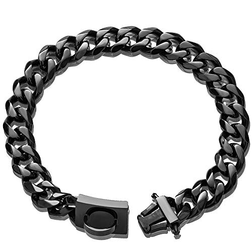 black chain collar