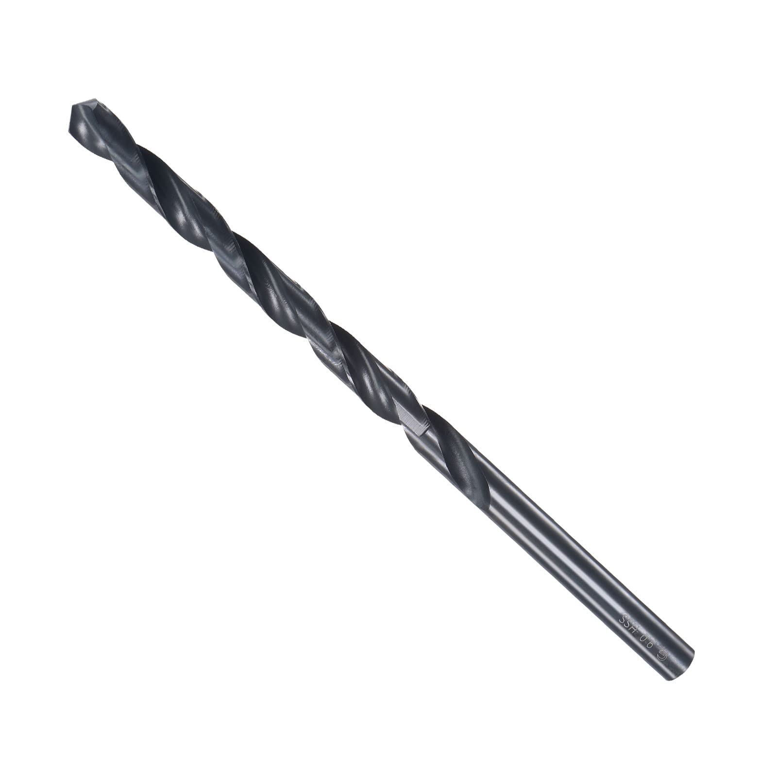 CoCud Twist Drill Bits, 9mm Drilling Diameter, Black Oxide High Speed Steel Extra Long Straight Shank - (Applications: for Stainless Steel Alloy Metal), 1-Piece