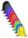 Shappy 10 Pieces Drawstring Bag Sack Pack Cinch Tote Kids Adults Storage Bag for Gym Traveling (10 Colors)