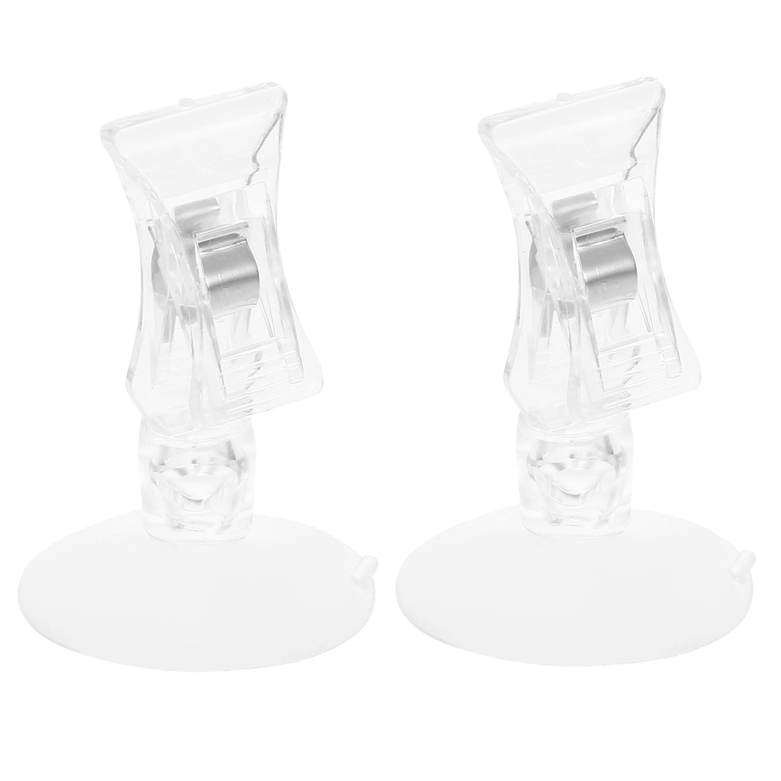 TEHAUX 2pcs Aquarium Suction Cup Clip Fishes Veggie Seaweed Suction Cup Clamp Feed Holder Feeding Tool for Fish Tank Aquarium Accessories