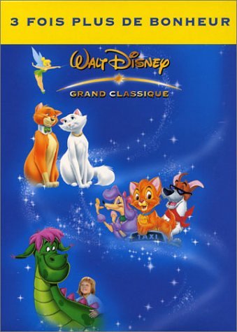 Les Aristochats + Oliver & Compagnie + Peter & Elliott Le Dragon