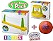 Intex Floating Pool Volleyball Game & Floating Hoops Basketball Game with Exclusive Matty's Toy Stop 4.25