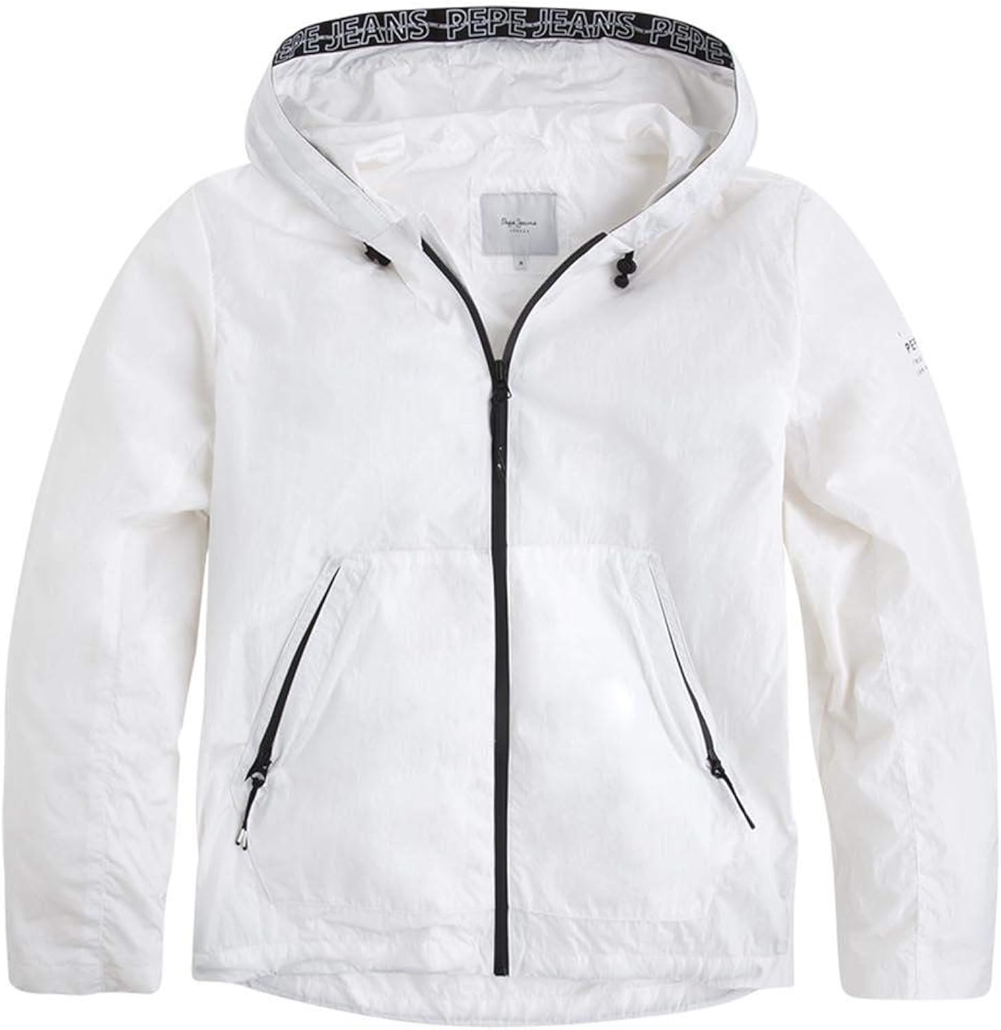pepe jeans jacket white
