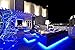 Zone Tech 30cm Flexible Waterproof Blue Light Strips 4-Pack LED Car Flexible Waterproof Blue Light Strips