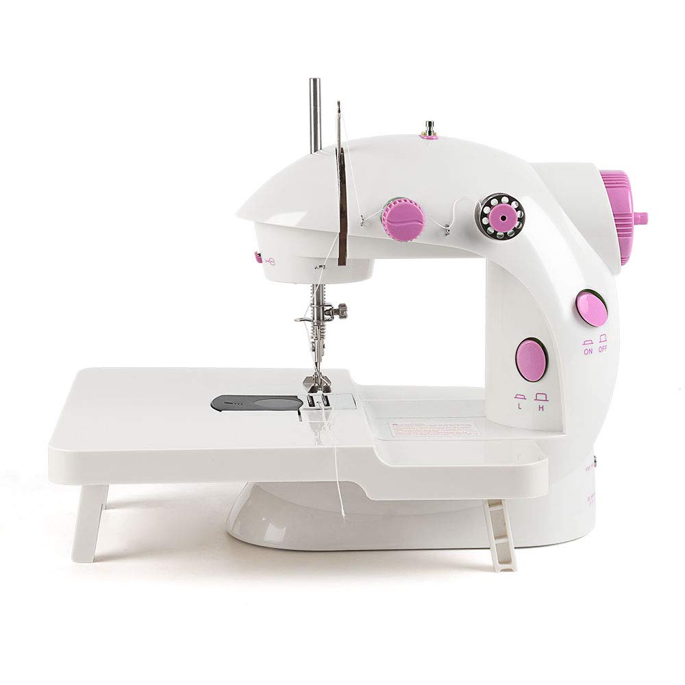 MINI MACCHINA DA Cucire Portatile 4 In 1 Con Pedale E Alimentatore - Compatta EUR 26,99 - IT