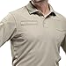 FREE SOLDIER Men's Outdoor Tactical Long Sleeve Polo Shirts Golf Shirt