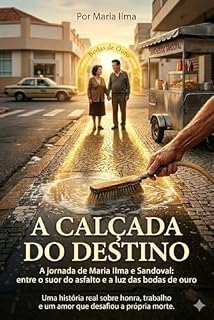 Livro A Calçada do Destino: A jornada de Maria Ilma e Sandoval: entre o suor do asfalto e a luz das bodas de ouro