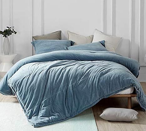 blue baby comforter