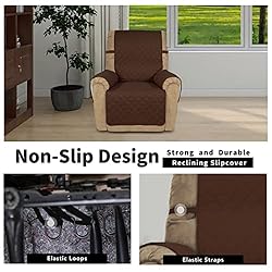 Easy-Going Recliner Chair Slipcover Reversible Sofa