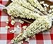 Cone-Shaped Treat Bags (200 Bags + 200 Twist Fastens); Clear Cellophane Goody, Treat & Popcorn Bags (15-Inch x 7 Inch)