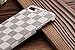 HeiL iPhone 7Plus 8Plus TPU (US Deliver Guarantee Fulfilled by Amazon) New Elegant Luxury PU Leather Checker Pattern Classic Style Cover Case for Apple iPhone7PLUS iPhone8PLUS (White)