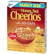 Honey Nut Cheerios Naturally Flavored Sweetened Whole Grain Oat Cereal, 19.5 Ounce