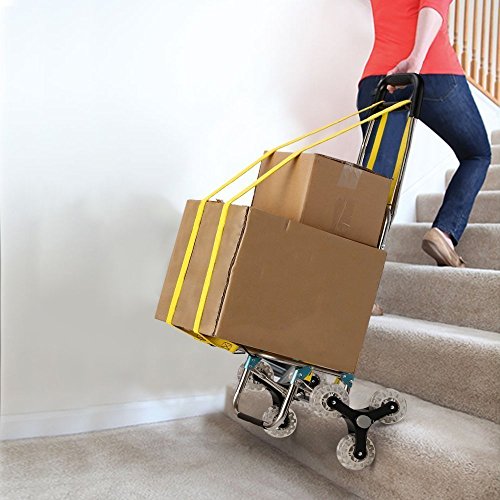 XUEXIN Shopping cart, Ladder, Ladder, Climbing, for use in The Purchase, with Stainless Steel Structure
