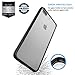 Luvvitt Clear View iPhone 7 Plus/iPhone 8 Plus Case with Hybrid Scratch Resistant Back and Shock Absorbing Bumper for Apple iPhone 7 Plus (2016) and iPhone 8 Plus (2017) - Black