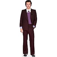 harry styles cutout cardboard cutouts burgundy suit celebrity sellers mini