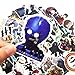 Harry Potter Cartoon Waterproof Stickers 50pcs Car Laptop Helmet Luggage Vintage Skateboard Wall Decor Gift for Kids (Harry Potter)