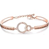 Zuo Bao Memorial Jewelry Sympathy Gift A Piece of My Heart Lives In Heaven Bracelet Loss Jewelry Gift