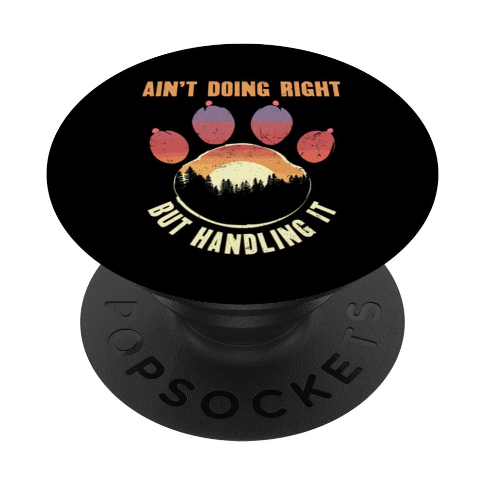 ADR Ain't Doing Right But Handling It - Veterinarian Vet Dog PopSockets Adhesive PopGrip