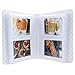 Ablus 64 Pockets Mini Photo Album for Fujifilm Instax Mini 7s 8 8+ 9 25 26 50s 70 90 Instant Camera & Name Card (64 Pockets, Beige)