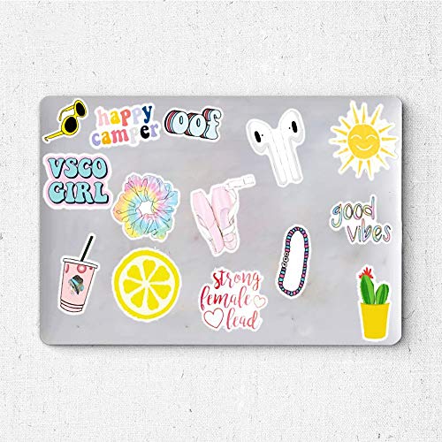 JOINBO 100 Pcs Not Repeating The Stylish Fresh Cute Waterproof Vsco Stickers, which is a Must-Have Material for Vsco Girls, Suitable for Tablets, Skateboards, Mobile Phones, Kettles, Luggage, Outdoor - Thumbnail 3