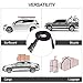 Audew Ratchet Tie Down Straps 4 Pack Ratchet Straps 20 FT-2400Lb Break Strength Cargo Straps, Heavy Duty Lashing Straps