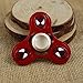 Zip Spinners- Spiderman Toy Metal Fidget Spinner with Ultra Speed Deep Groove Bearings- Autism Toys Best Boredom Reducer for Kids & Adults (Spider-man)