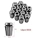 Spring Collet Set For CNC Workholding Engraving Machine And Milling Lathe Tool (ER20 14Pcs)