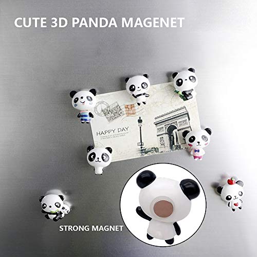 Karmiir Refrigerator Magnets 3D Panda Kitchen Fridge Decor Magnets for House or Office