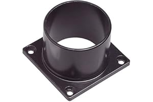 Standard 3-Inch Diameter Outdoor Pier Base, Weather-Resistant Aluminum for Porch, Patio, and Deck – Design House, 588004