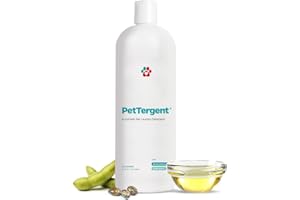 Pet Parents® PetTergent®, Enzymatic Pet Laundry Detergent, 32 oz 32 Loads Pet Stain Remover & Pet Odor Eliminator, Laundry Detergent for Pets (Unscented, 32 oz)