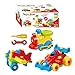 ToyVelt Take Apart Toys Set - Airplane, Train, and Racing Car with Tools - Toddler Take Apart Toys and Assembly Kit for Kids Ages 3-6+ - STEM Learning Construction Tools