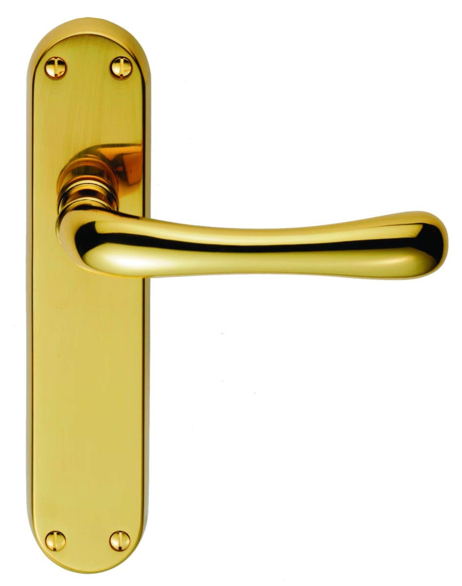 Carlisle Brass CBL12 Door Handle, Polished Brass