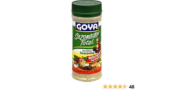 Goya sazonador total the Perfect seasoning with pepper con pimienta (041331038027)
