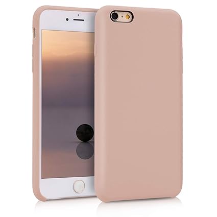 kwmobile Apple iPhone 6 Plus / 6S Plus Hülle - Handyhülle für Apple iPhone 6 Plus / 6S Plus - Handy Case in Altrosa