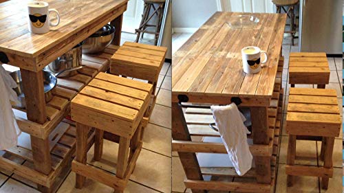 Rustic Kitchen Island