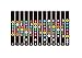 Guitar Trainer | Color Coded Fretboard Fret Map Note Stickers for Beginner / Learning (guitar stickers) (1)