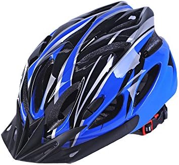 Best 007 Adult Cycling Bike Helmet (Black&amp;Blue)