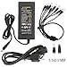 [UL Listed] 12V 6A 72W AC DC Power Supply Adapter (Input 110V-220V, Output 12 Volt 6 Amp 72 Watt) for CCTV Security Camera DVR, ZUEXT DC Converter LED Driver Lighting Transformer for LED Strip Light