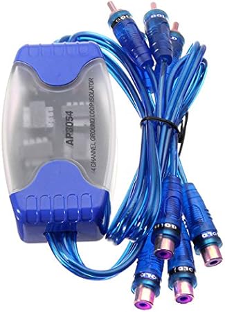 Amazon.com: New Universal Line Noise Sound Eliminator 4Channel RCA