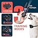 F-color Dog Training Collar, 2020 Upgraded Waterproof Dog Collar with Remote 2600 Feet, with 4 Modes Walkie-Talkie Light Beep Vibration, Rechargeable Dog Collar for Large Medium Small Dogsthumb 3